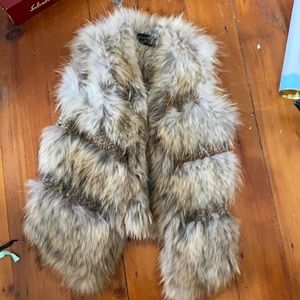 Fox vest- authentic fox vest